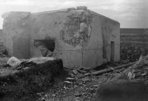 Meuse: French bunker on the Meuse, 1940