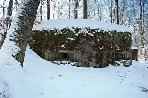 Surviving: French bunker at Pfetterhouse