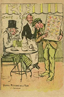 Waiters: A French cafe scene