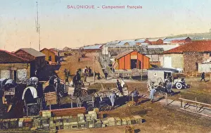 Encampments: French camp - Thessaloniki