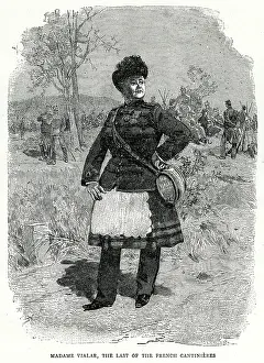 Canteens: A French cantiniere 1890