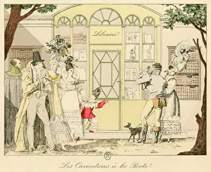 Topical: FRENCH CARICATURE SHOP