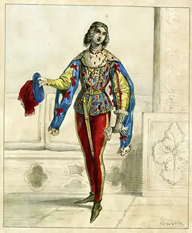 Tights: French carnival costume