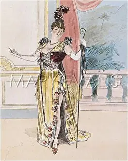 Chanteuse: FRENCH CHANTEUSE 1894