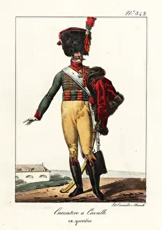 Chasseurs: French Chasseur light cavalry regiment, Napoleonic era