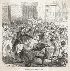 Epidemics: French Cholera victim