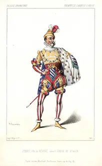 Coquet: French comic actor Charles Coquet as Regent