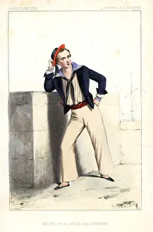 Dollet: French comic actor Hugues Bouffe as Julien