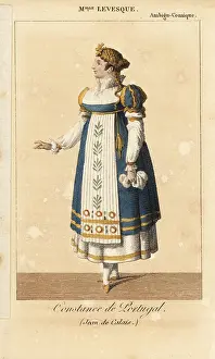 Almanach: French comic actress Mlle. Marie Jacqueline