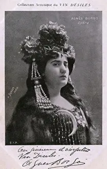 Corsican: French (Corsican) Opera star - Agnes Borgo, Soprano