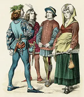 Doublet: French Costumes 1460-80