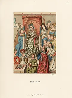 Landsknecht: French costumes of the 15th century
