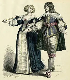 Bosom: French Couple 1650