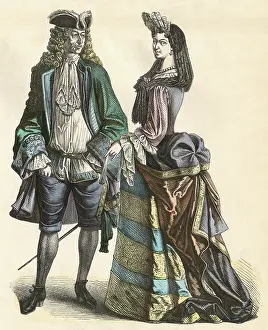 1690s: Well to Do French Couple
