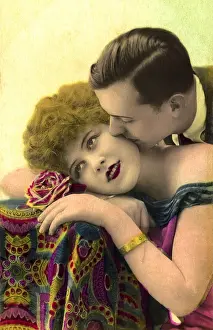 Declarations: French couple kissing