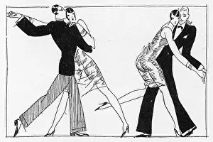 Flappers: TWO FRENCH COUPLES 1927