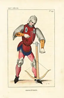 14th Century: French crossbowman, 14th century