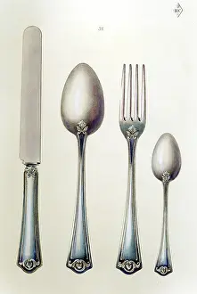 Becquet: French Cutlery set, Becquet, Paris