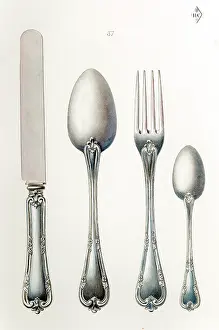 Becquet: French Cutlery set, Becquet, Paris