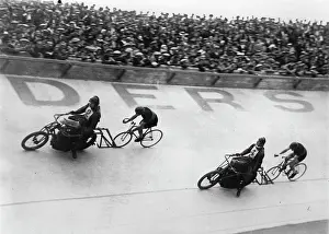 Stadiums: The French cyclist Georges Paillard