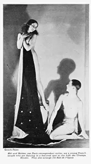 Adagio: The French dancing team of Mel and Melma appearing