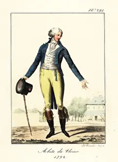 Lorenzo Bianchi: French dandy in the Revolutionary era, 1792