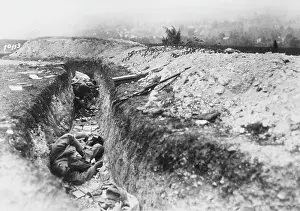 Mareuil: French dead WWI