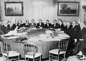 Tardieu: French delegation during the Second Hague Conference, 1930