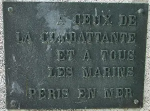 Haldon: French Destroyer la Combattante Memorial Courseulles