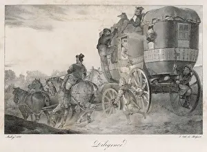 Diligence: FRENCH DILIGENCE / 1823