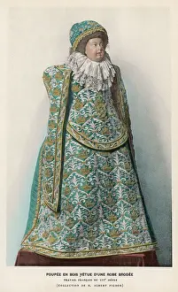 Brocade: FRENCH DOLL 16C