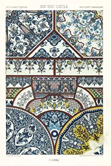 Wall Decor: French earthenware, 17th and 18th centuries