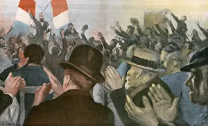 Appreciative: FRENCH ELECTION MEETING
