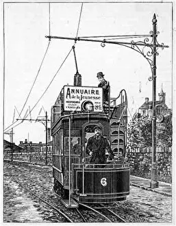 Glides: FRENCH ELECTRIC TRAM