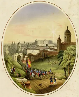 Oudinot: FRENCH ENTER ROME/1849