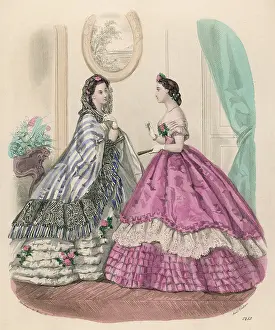Finery: FRENCH FASHIONS 1864