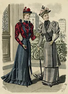 Braces: French Fashions 1891