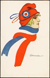 Tricolour: FRENCH FLAG-SCARF