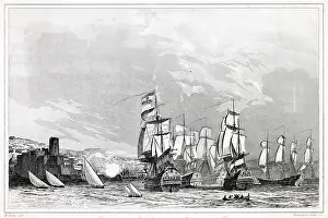 Estrees: FRENCH FLEET AT NAPLES