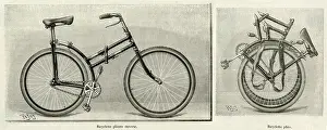 Compact: French folding bicycle 1899