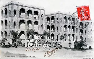 Municipality: French Foreign Legion headquarters in AEin Sefra