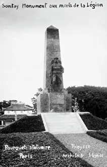 Legions: French Foreign Legion Monument at Son Tay, during