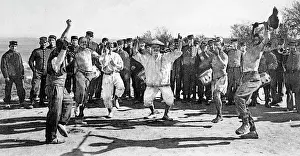 Celebrated: French Foreign legion post at Saida, Algeria as