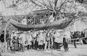 Celebrated: French Foreign legion post at Saida, Algeria as