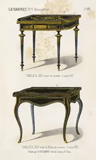 Fillets: FRENCH GAMING TABLES
