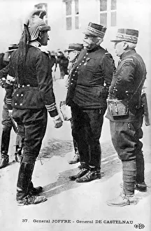 Joffre: French Generals Joffre and Castelnau