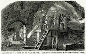 Glassblowers: FRENCH GLASS WORKS 1832
