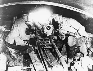65mm: French Gun emplacement WWI