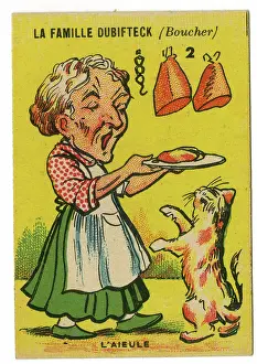 Grandmother: French Happy Families - Butcher