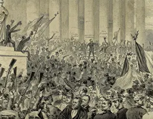 Proclamation: French history. Proclamation of the Second Republic. Decembe